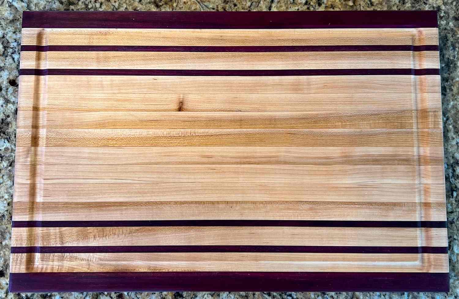 Handmade Purple Heart Cutting Board