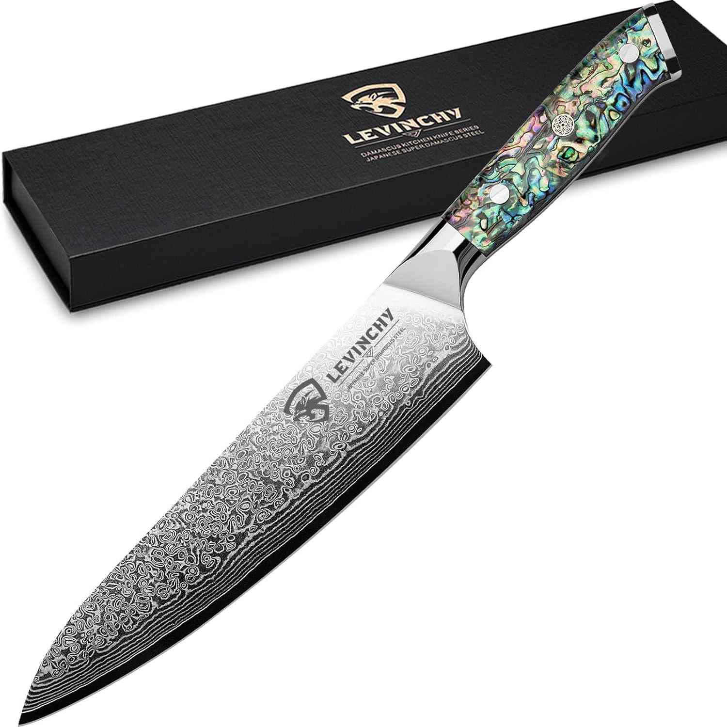 LEVINCHY Damascus Chef Knife