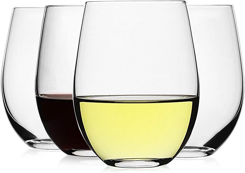 LUXU Stemless Wine Glasses