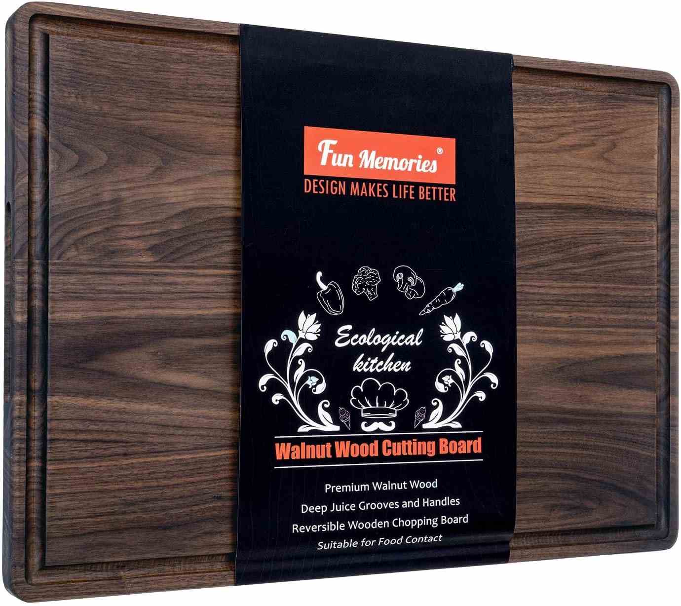 Memories Black Walnut Charcuterie Board