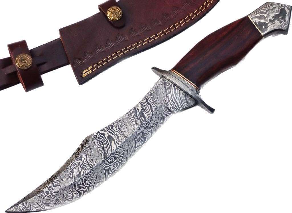Poshland REG-274 Damascus Hunting Knife
