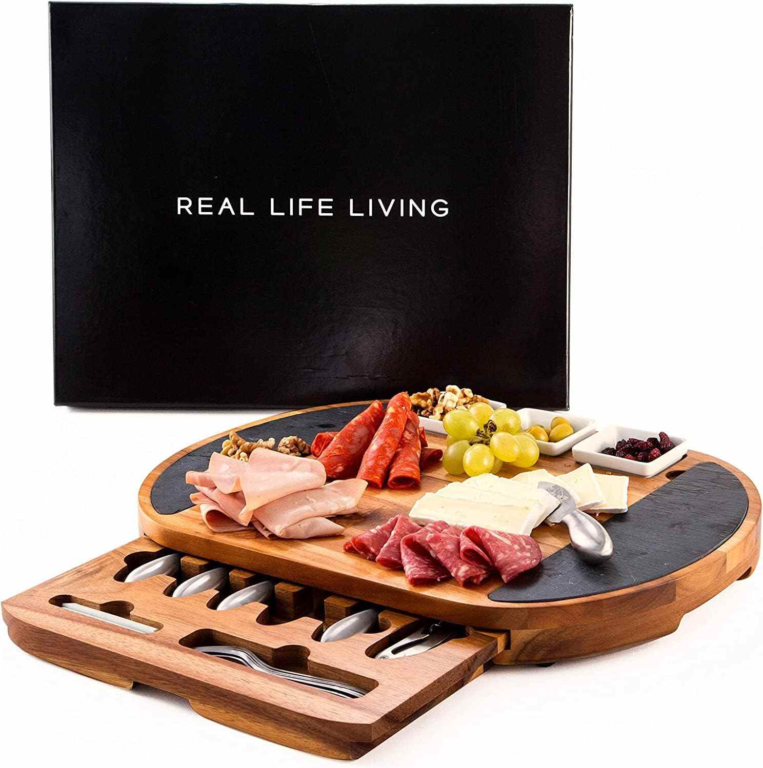 Real Life Living Charcuterie Board