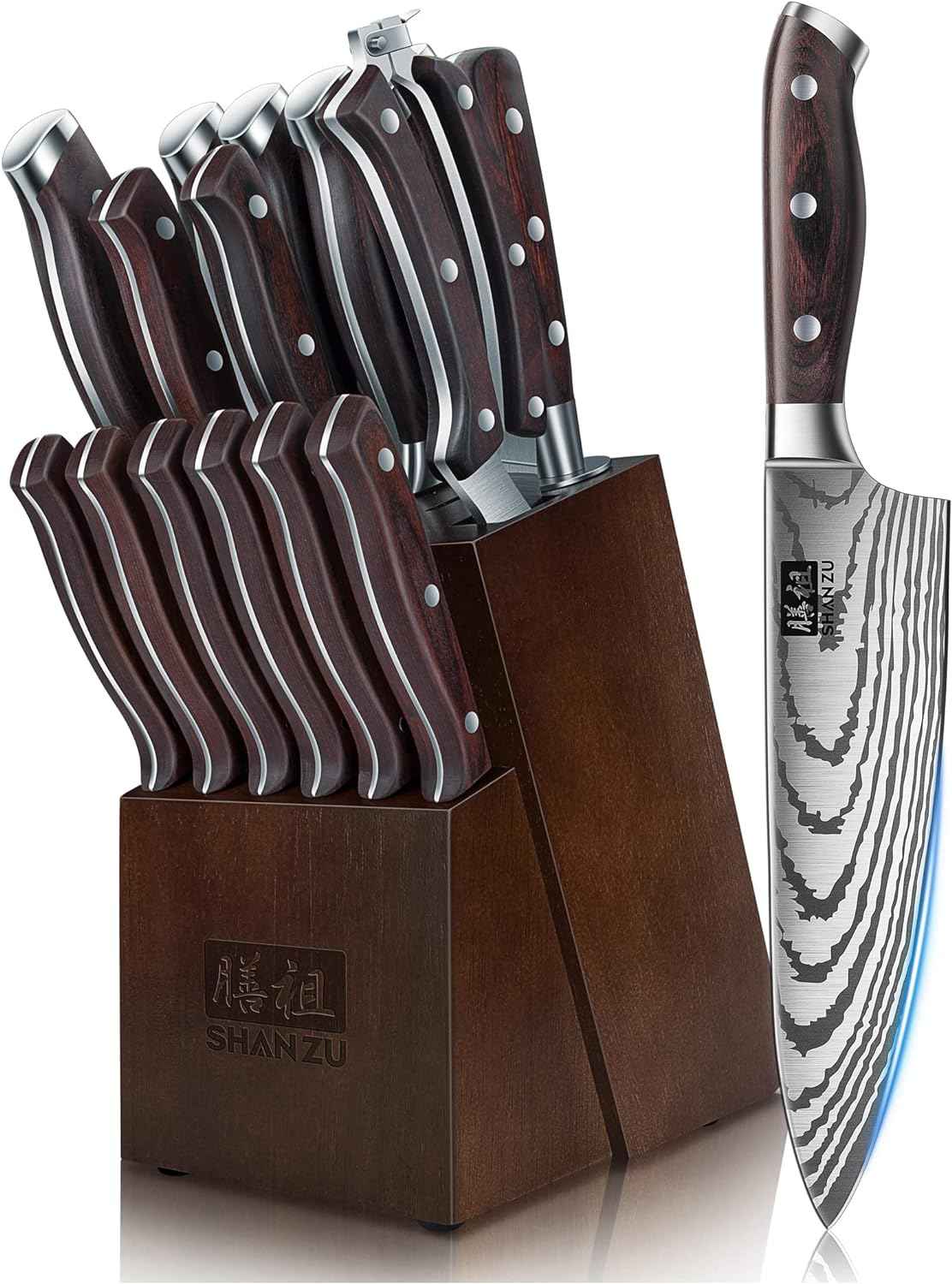 SHAN ZU Japanese Knife Set