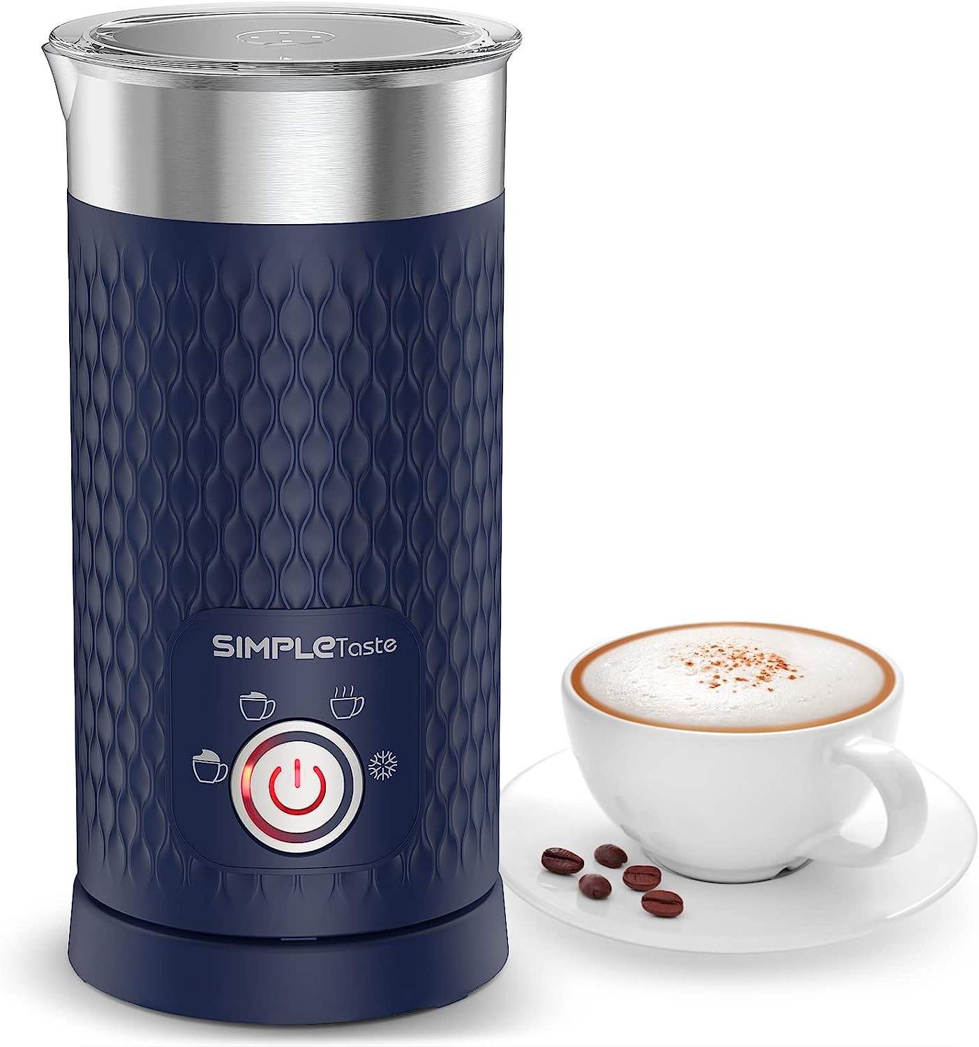 SIMPLETASTE Milk Frother and Steamer