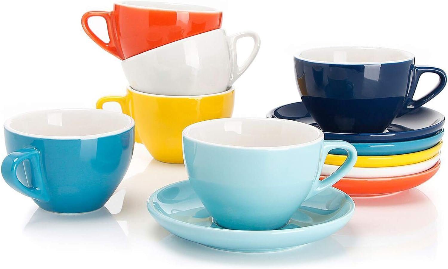 Sweese 6 Ounce Cappuccino Cups