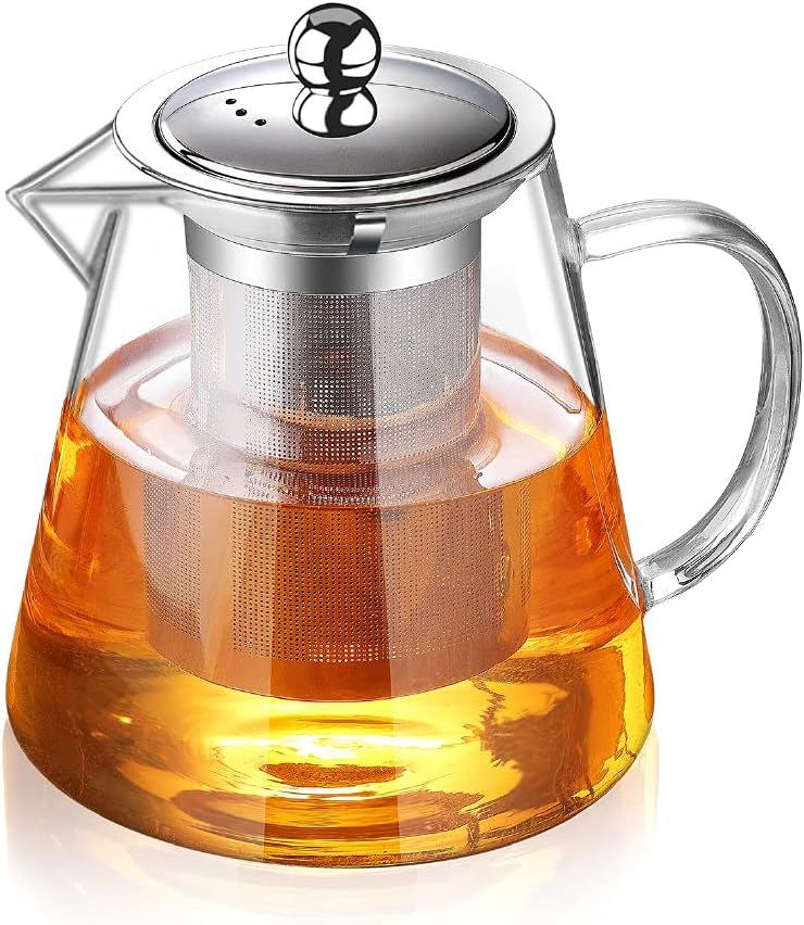 TMOST Glass Teapot With Infuser