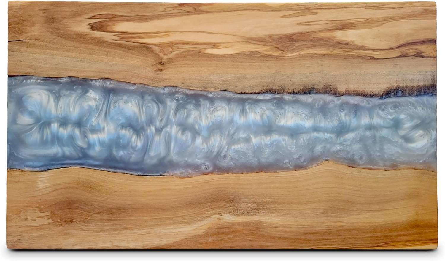 The Live Edge Resin Charcuterie Board