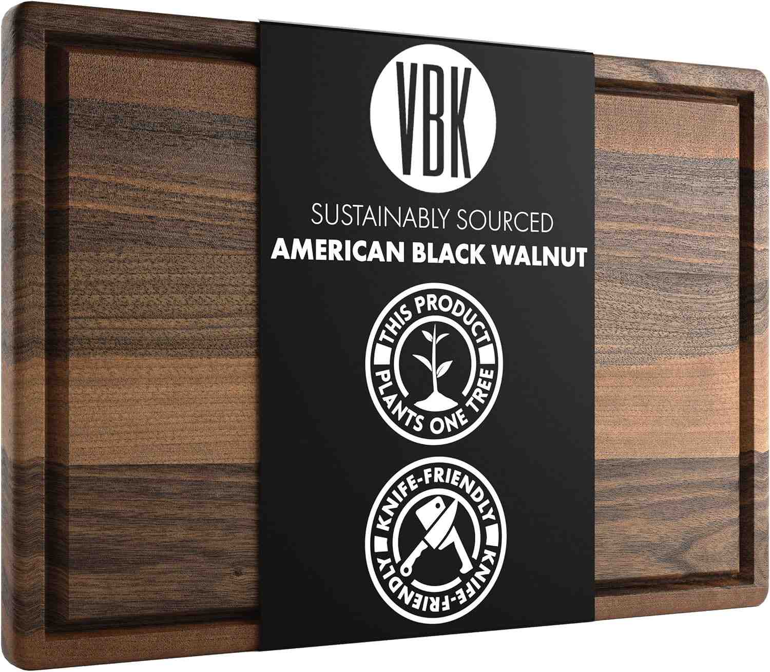 Virginia Boys Black Walnut Charcuterie Board