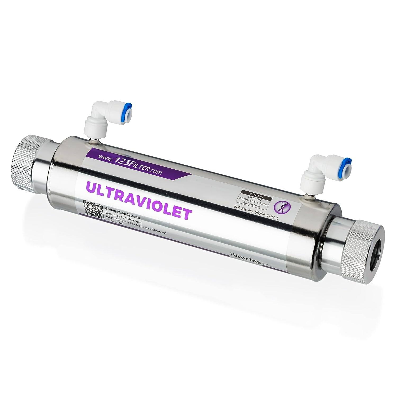 Uv Light Water Filter | 5 Best Options of 2024 12 iSpring UVF11A UV Light Water Filter