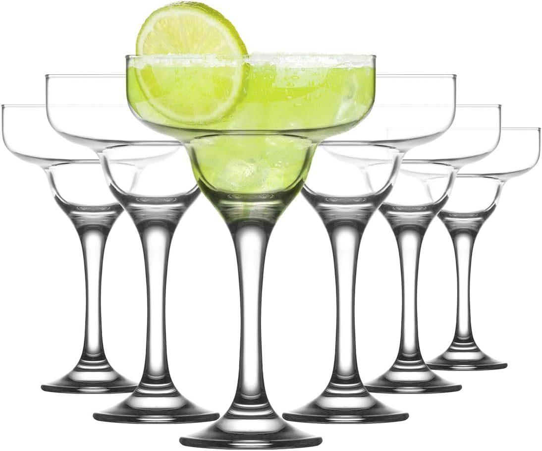 lav Margarita Glasses