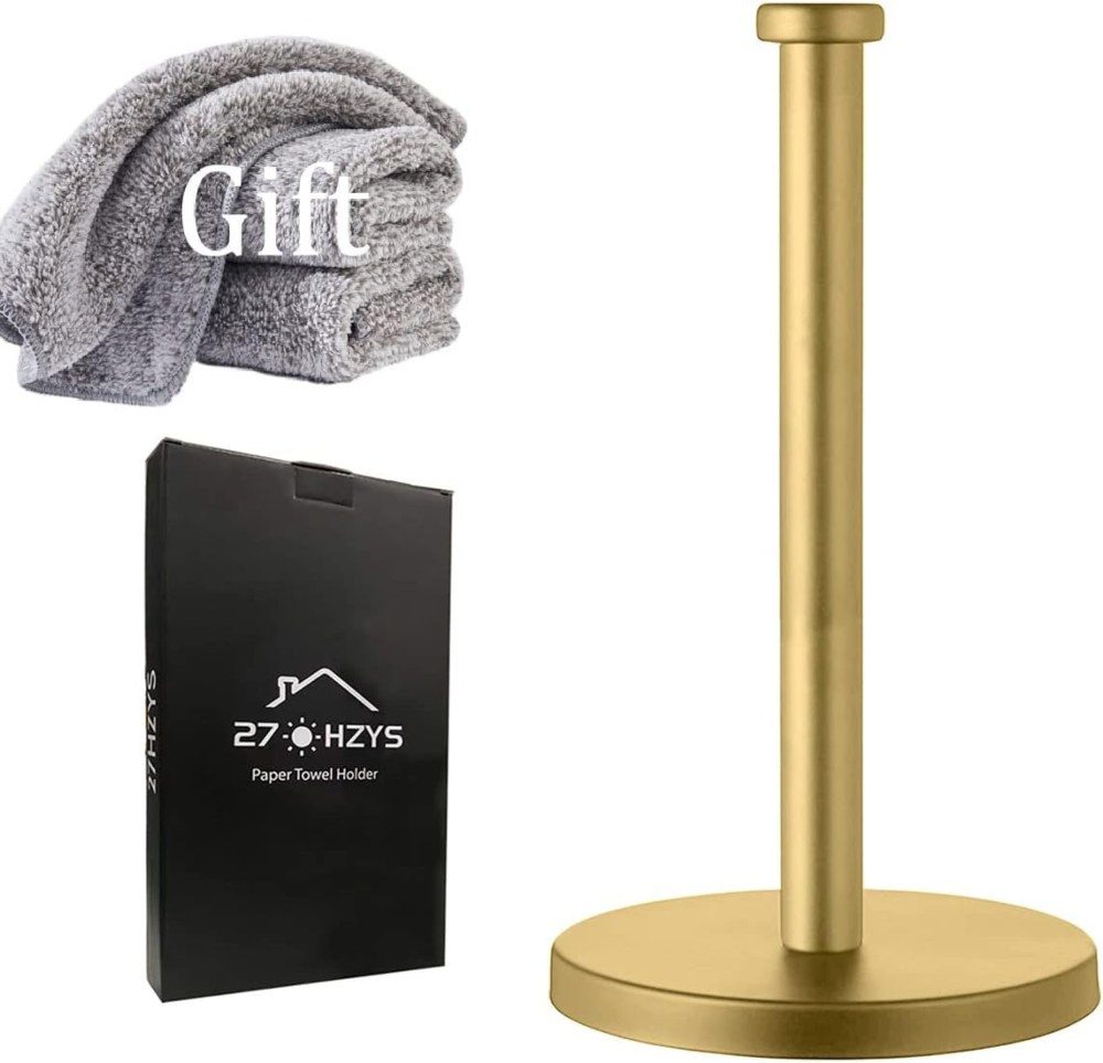 27hzys gold paper towel holder - runner up