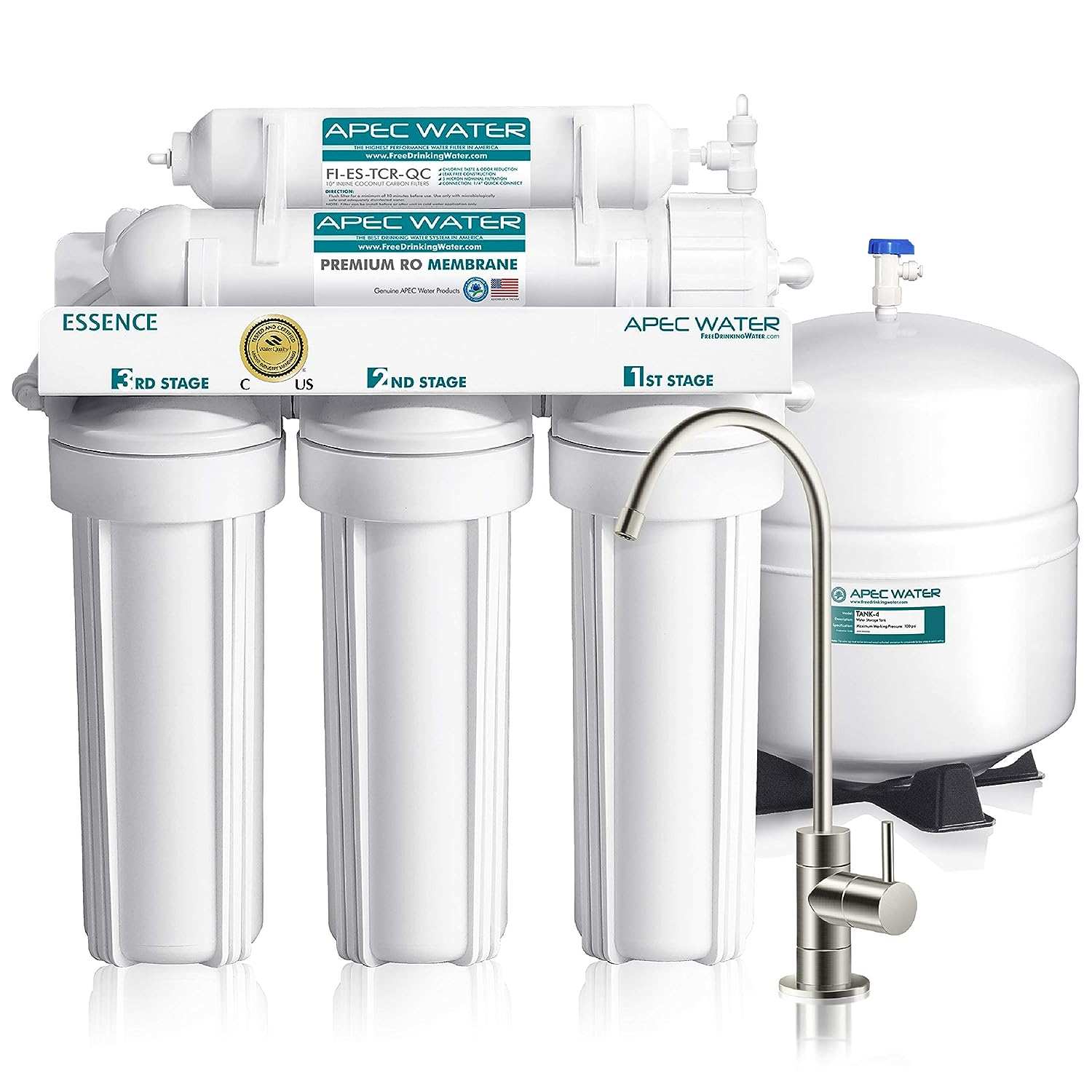APEC Reverse Osmosis Drinking Water Filter System