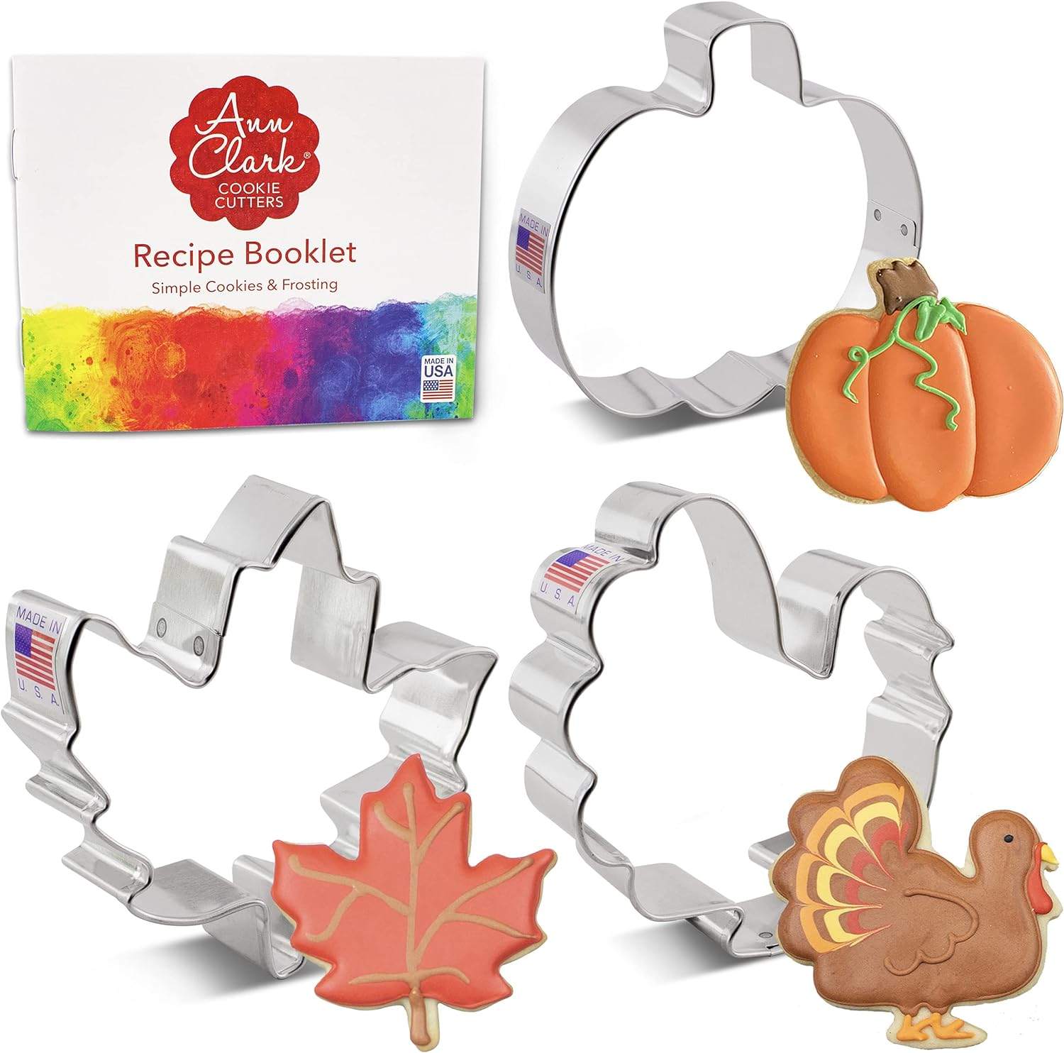Ann Clark Fall Thanksgiving Cookie Cutters