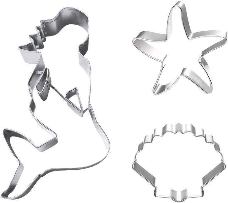 Aprildecember666 Mermaid Cookie Cutter