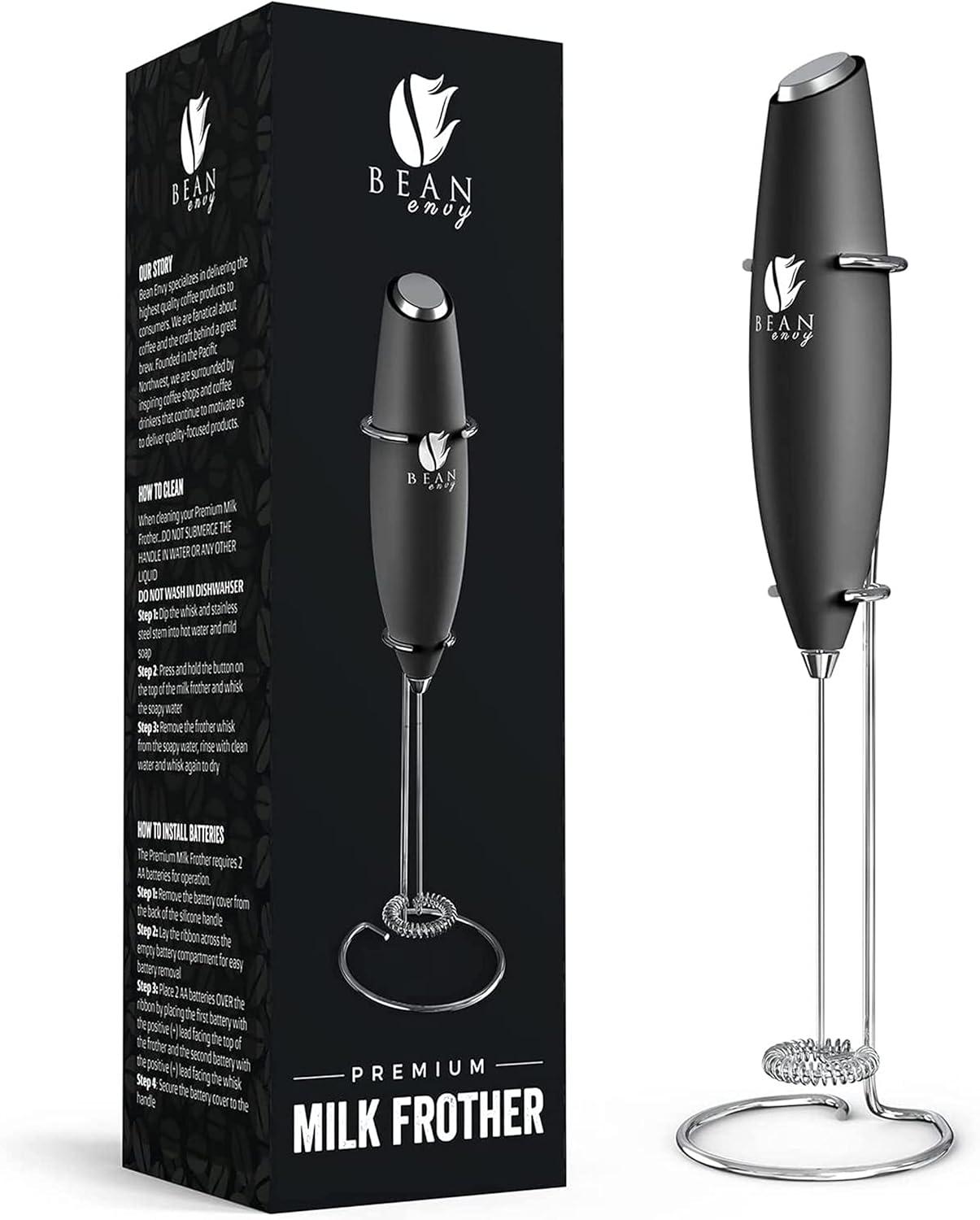 Bean Envy Milk Frother Electric Whisk