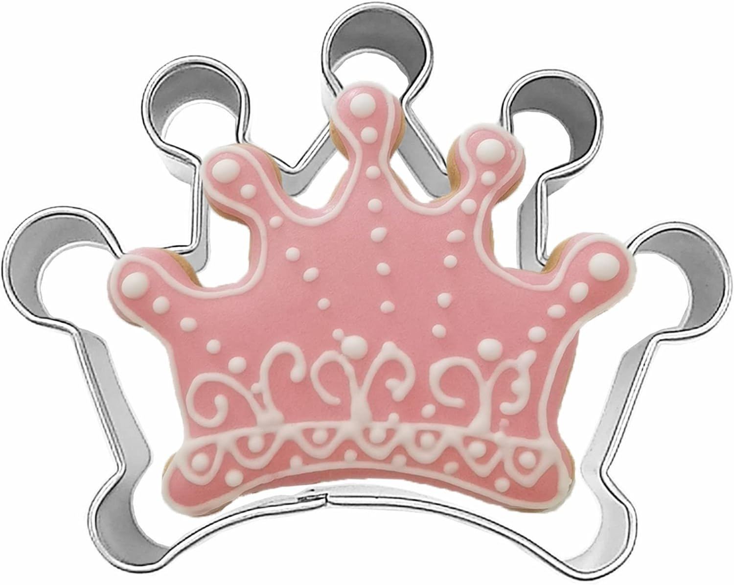 Comais Large Size Crown Cookie Cutter