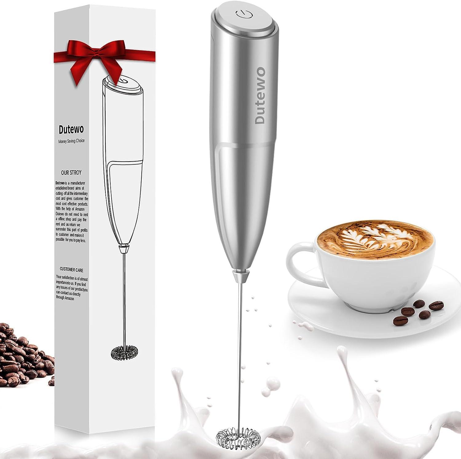 Dutewo Milk Frother Electric Whisk