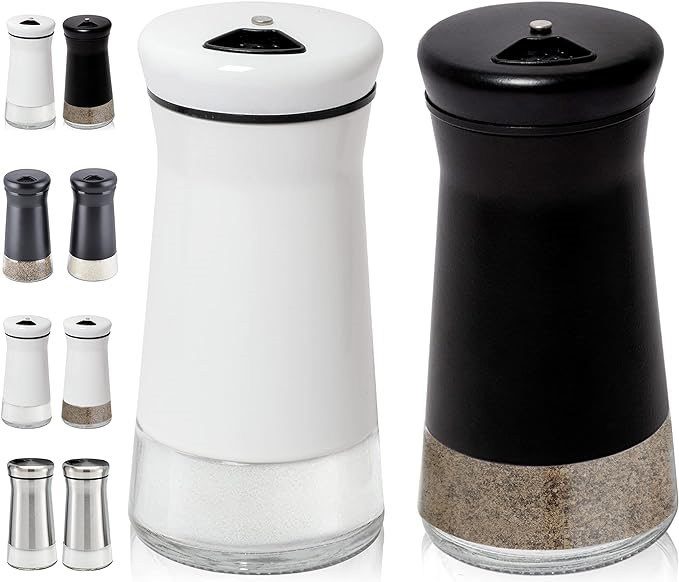 HOME EC Original Glass Salt and Pepper Shakers
