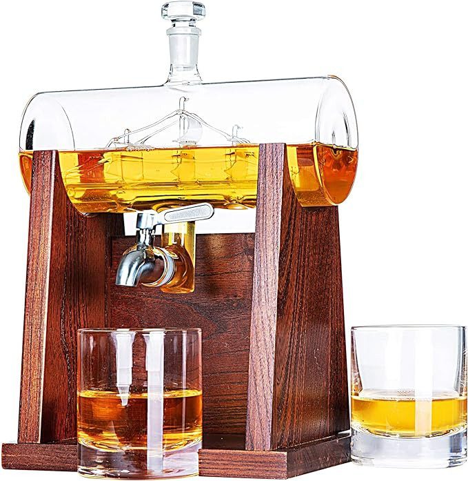 Jillmo Whiskey Decanter Set