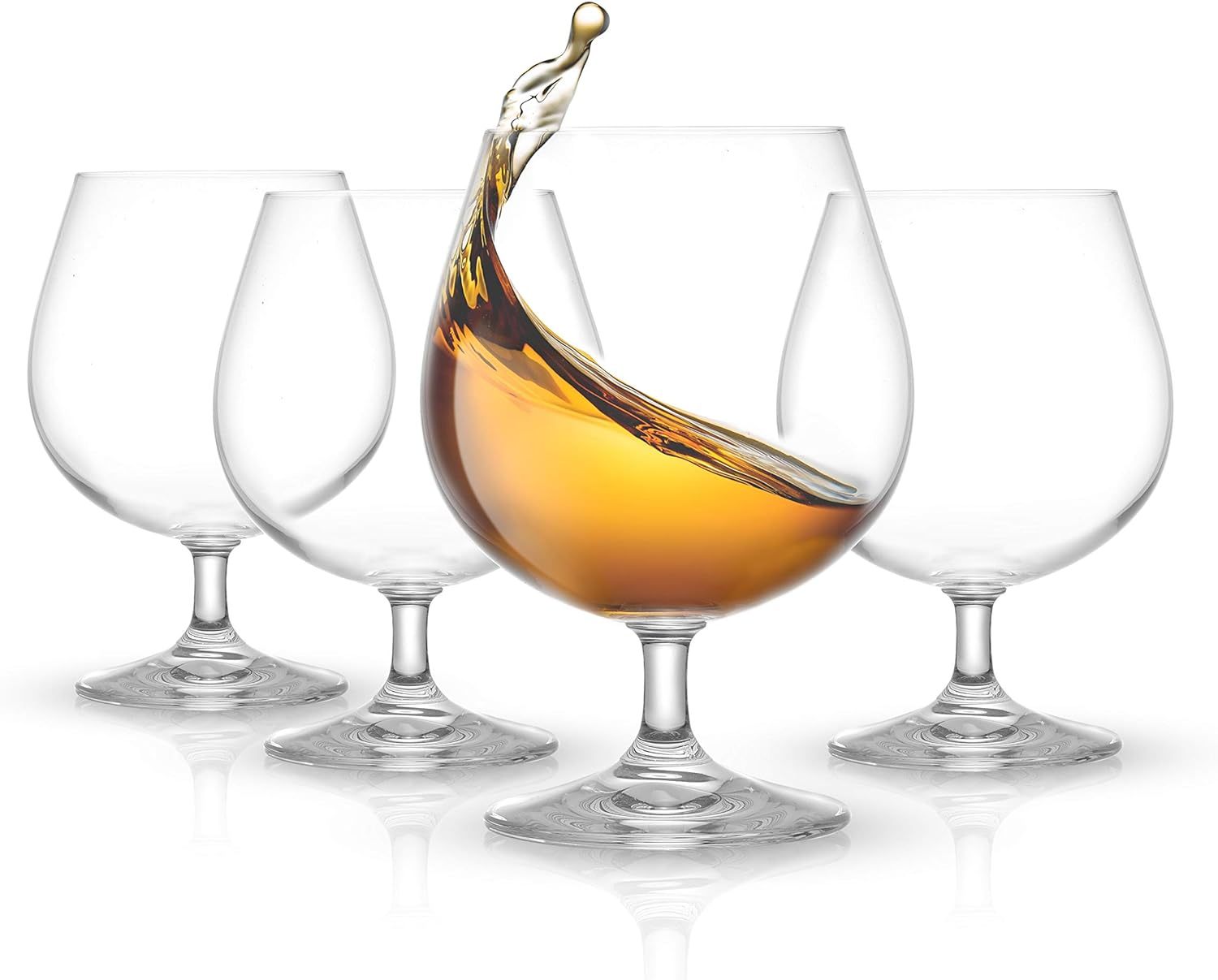 JoyJolt Brandy Snifter Glasses