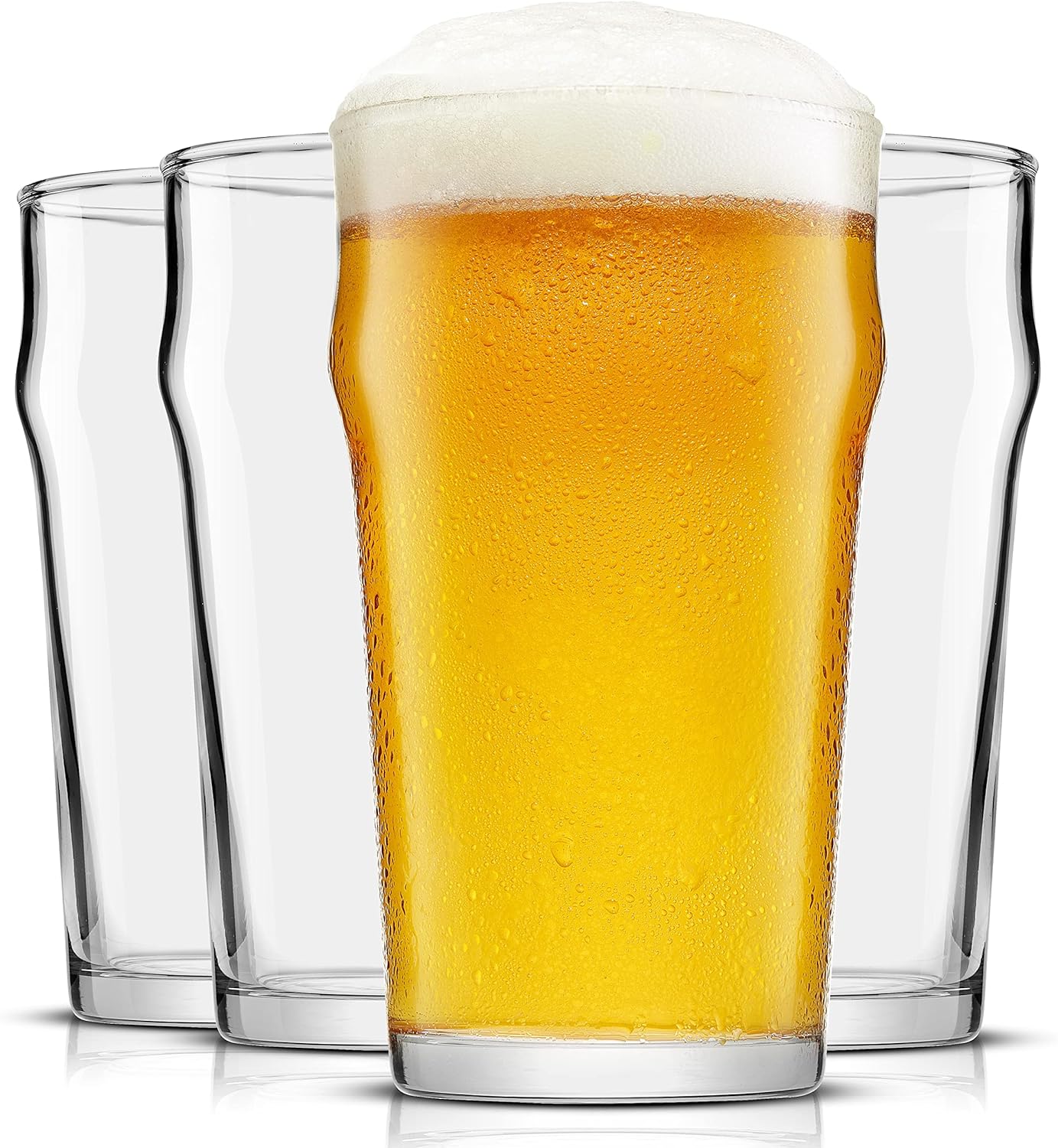 JoyJolt Grant 19 oz Pint Glasses
