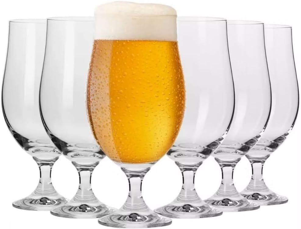 Krosno Lager Beer Glasses