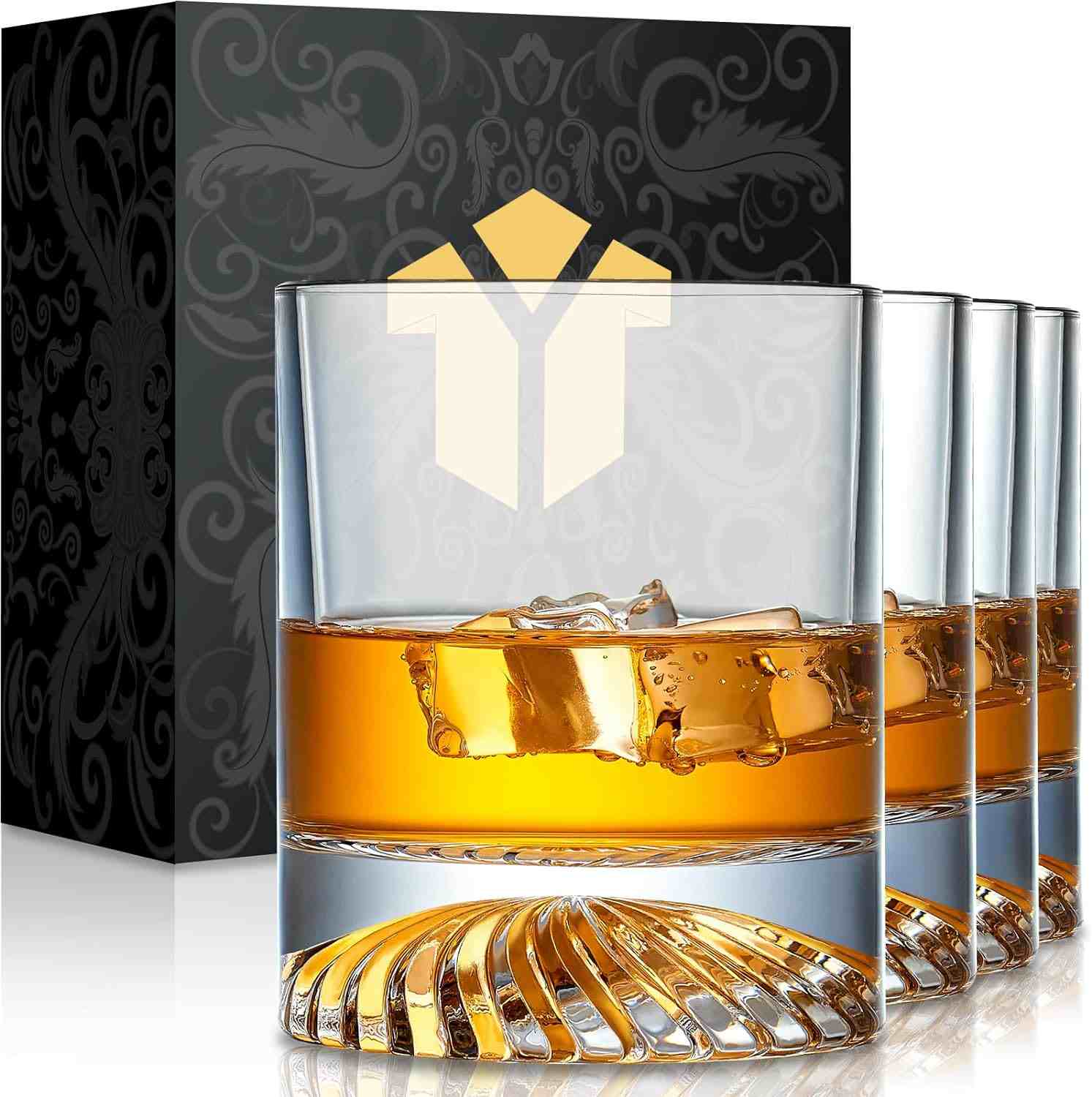 OPAYLY Bourbon Glasses