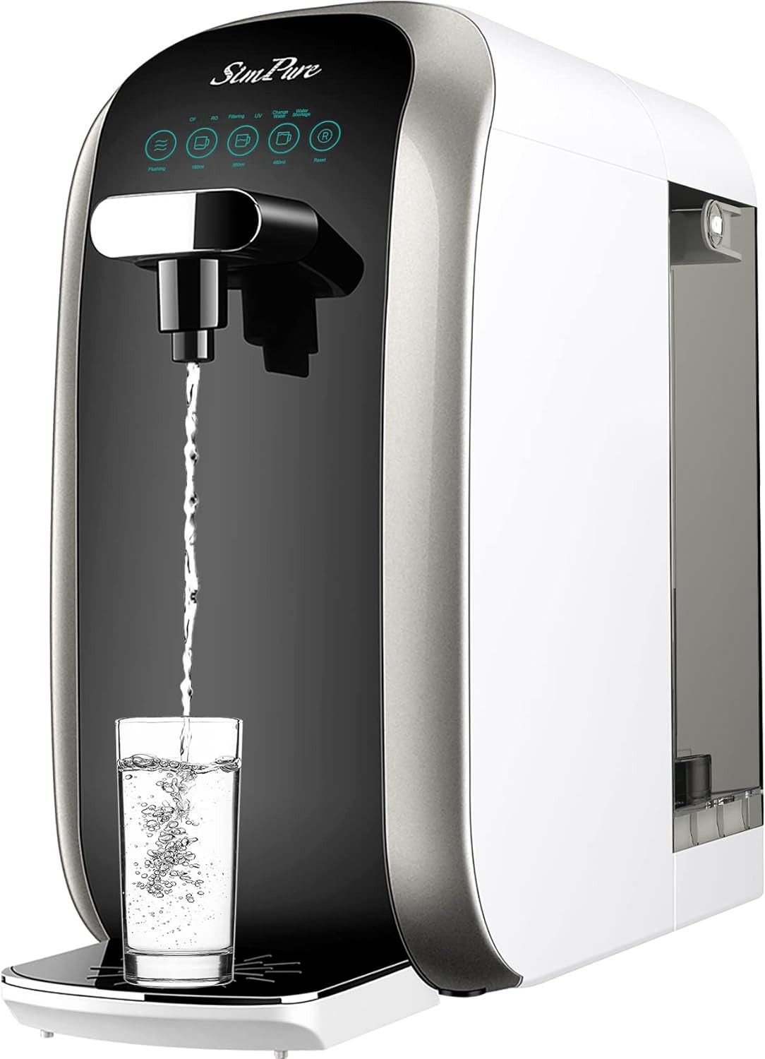 SimPure Countertop Reverse Osmosis Water Filtration Purification System