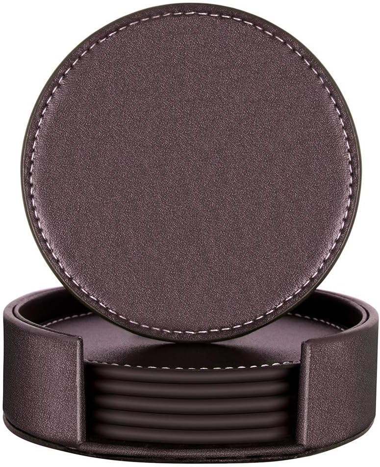 Thipoten Leather Coasters