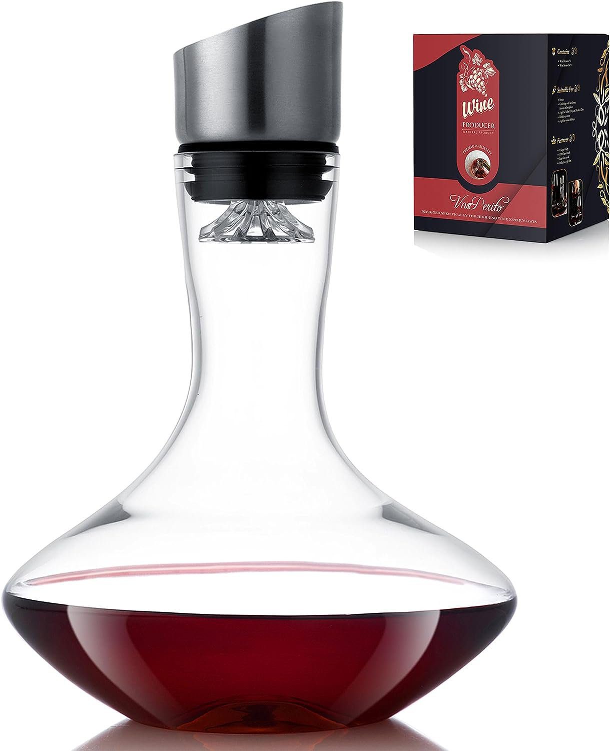 VnoPerito Wine Decanter