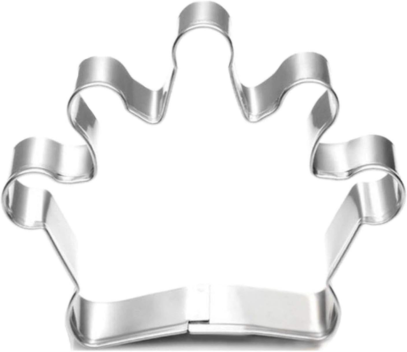 WJSYSHOP King Queen Crown Cookie Cutter