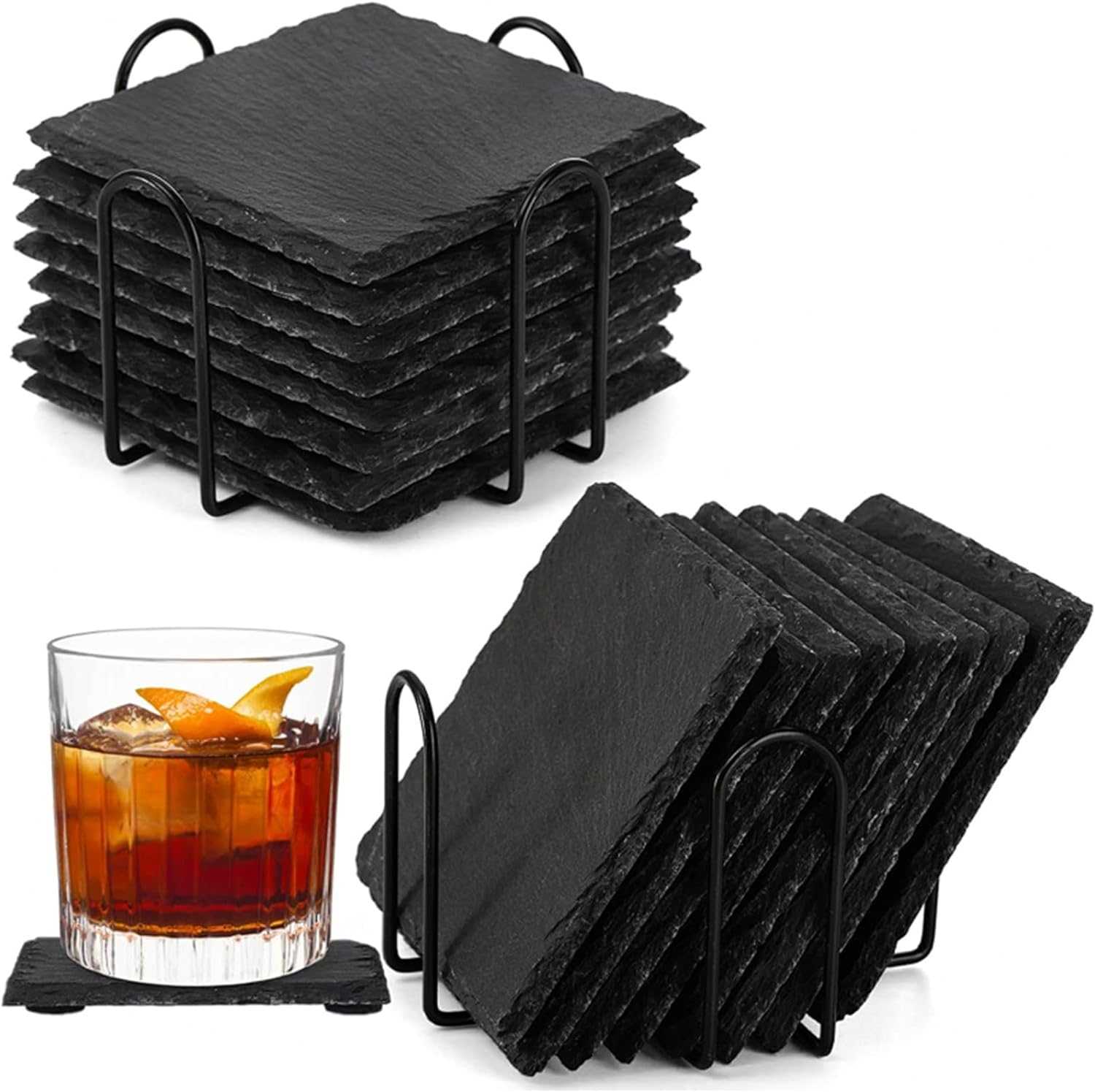 ZOOFOX Slate Coasters