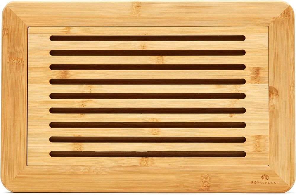 royalhouse bamboo bread cutting board - our top pick