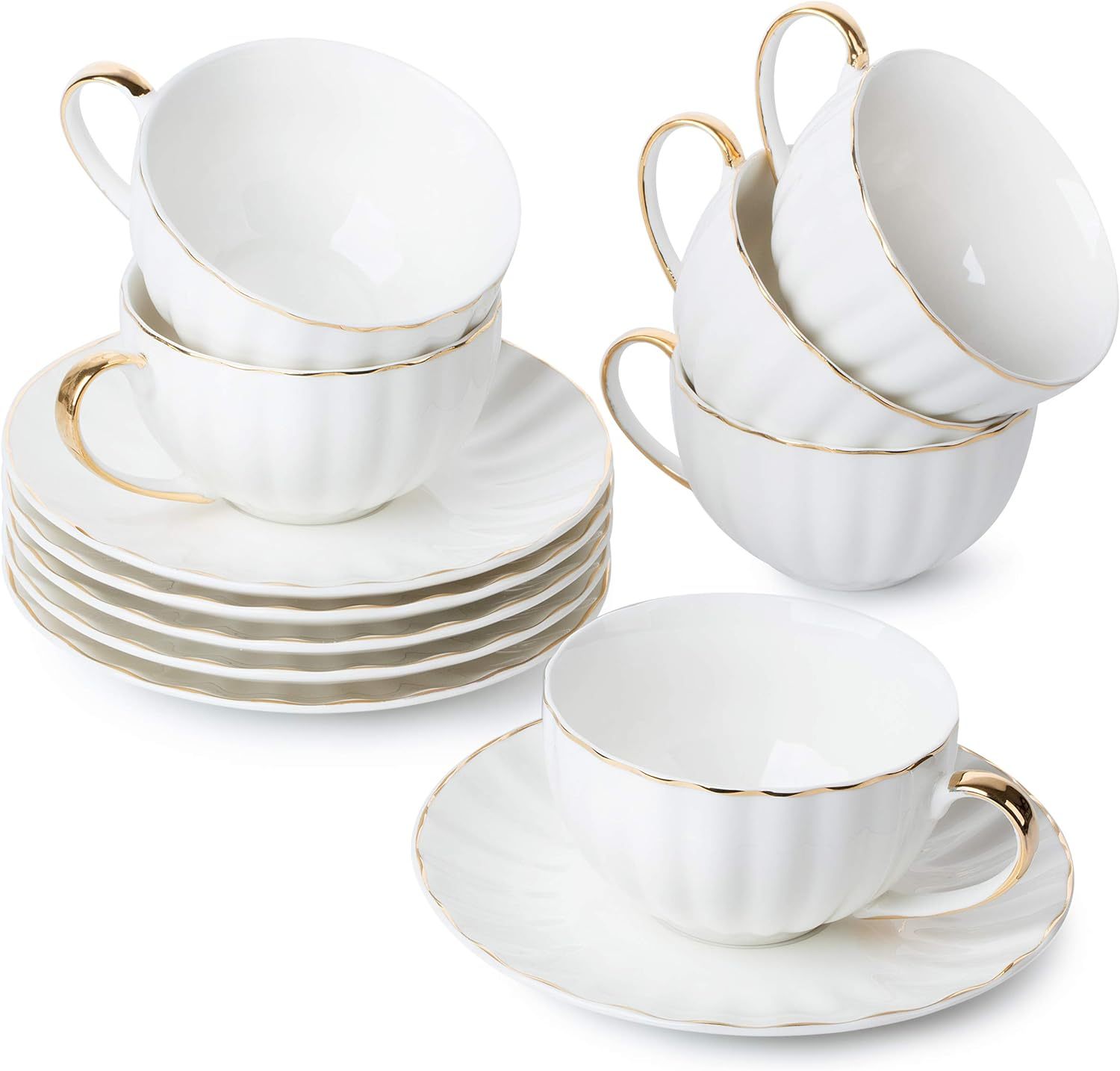 BTaT White Tea Cup Set
