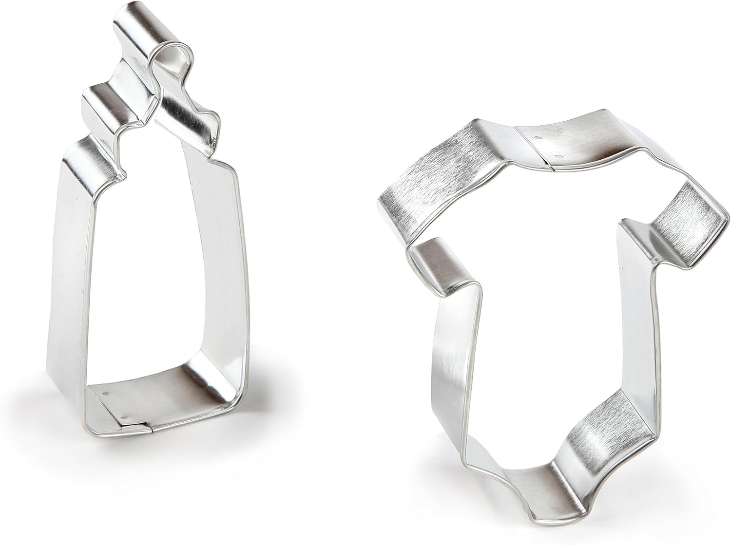 Bakerpan Baby Bottle & Bodysuit Cookie Cutters
