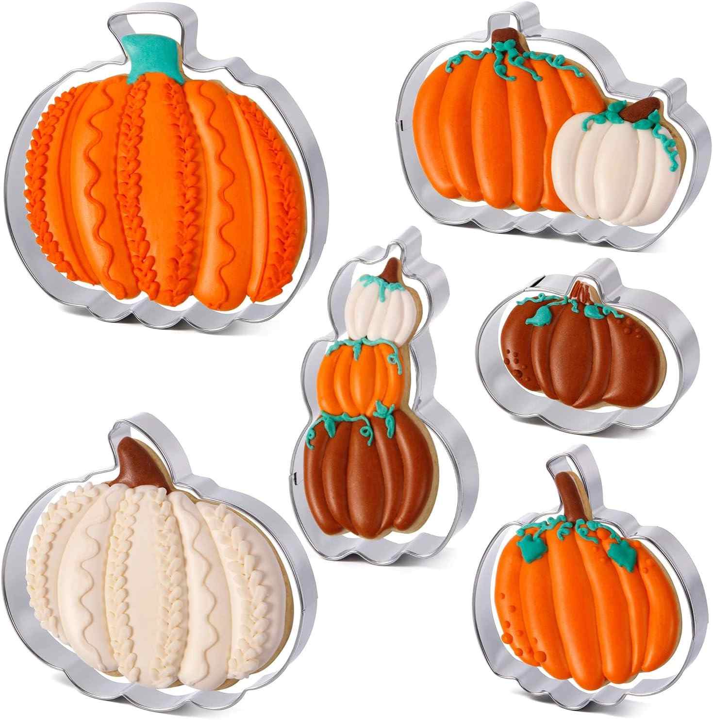 Fall Cookie Cutters | 7 Best Options of 2024 16 BakingWorld Pumpkin Cookie Cutter Set