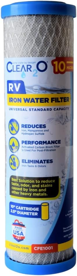 CLEAR2o CFE1001 Iron Water Filter