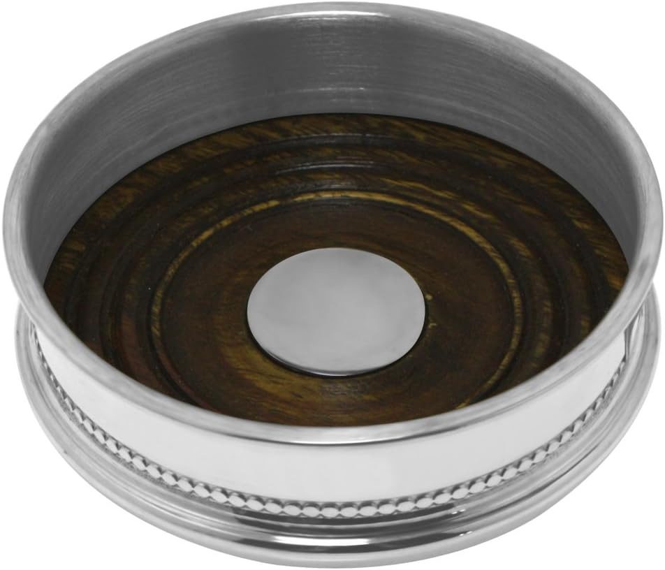 English Pewter Company Pewter Wine Bottle Coaster