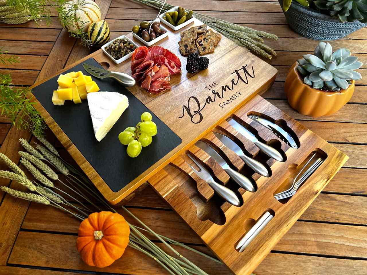 Handmade Personalized Charcuterie Board