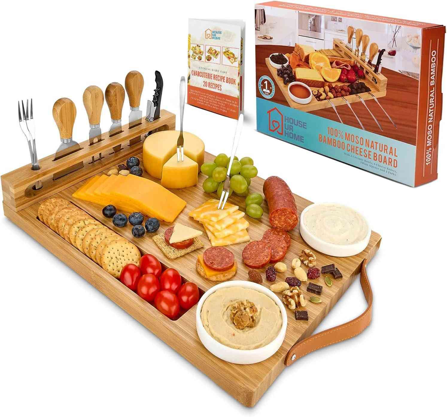 House Ur Home Charcuterie Board with Handle