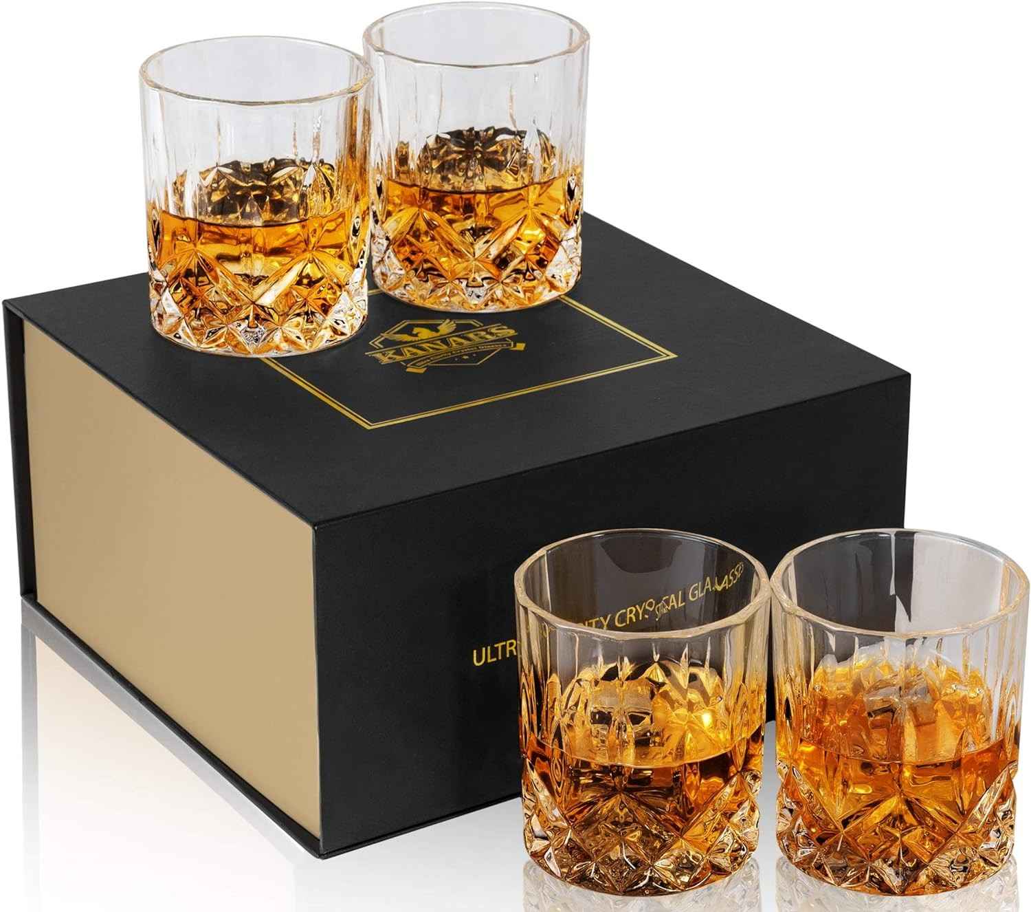 KANARS Whiskey Glasses