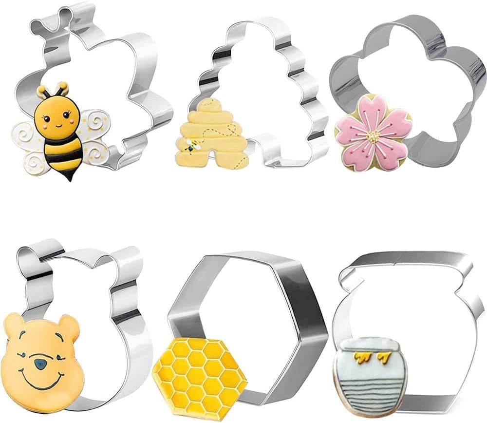 Kukifun 6-Pack Cookie Cutter Set
