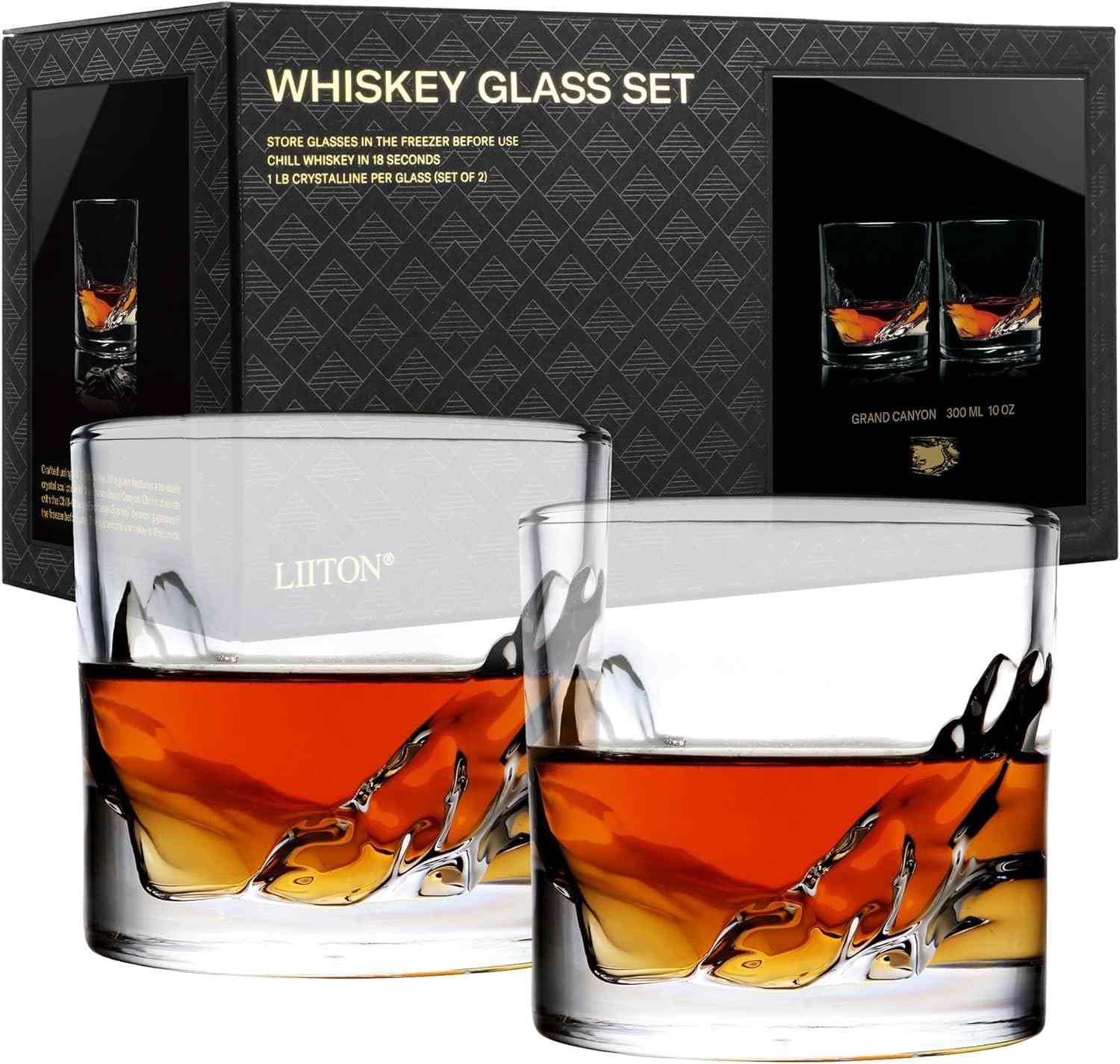 LIITON Whisky Glasses