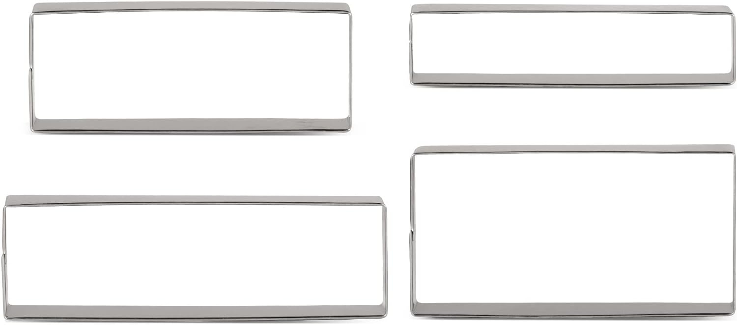 LILIAO Rectangle Cookie Cutter Set