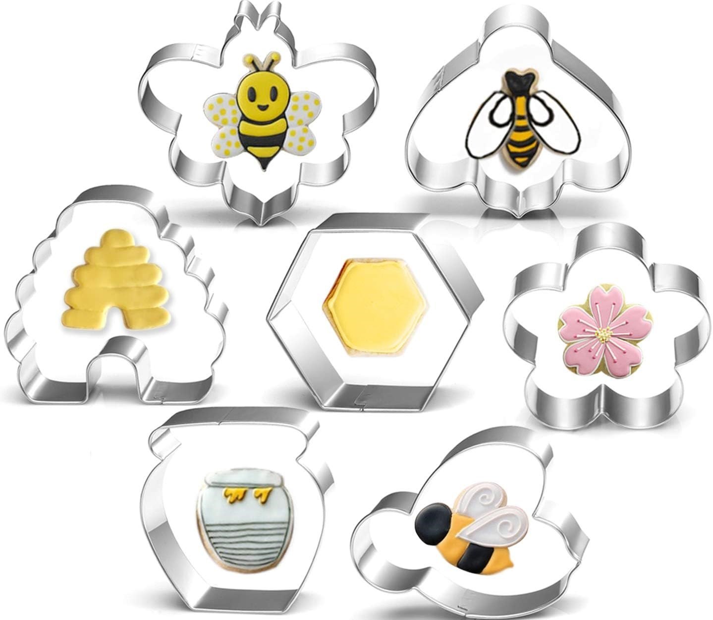 LUBTOSMN Bee Cookie Cutters