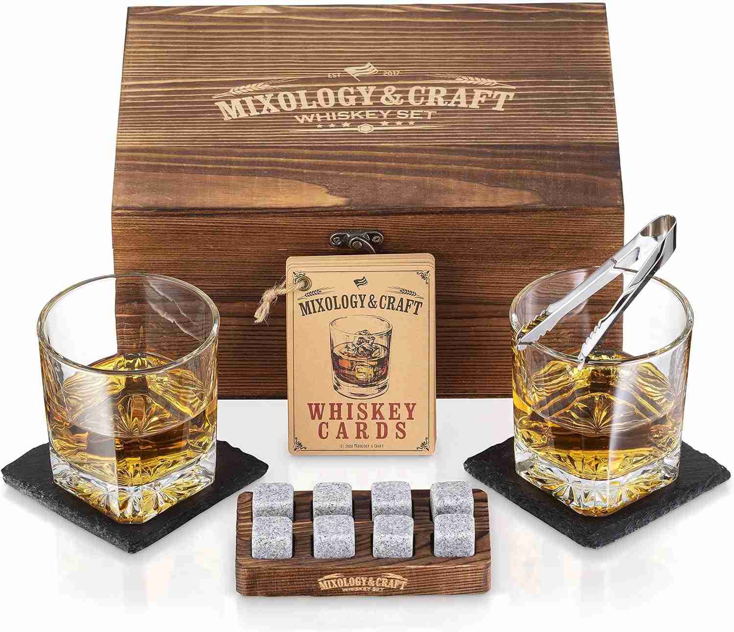 Mixology Whiskey Stones Gift Set
