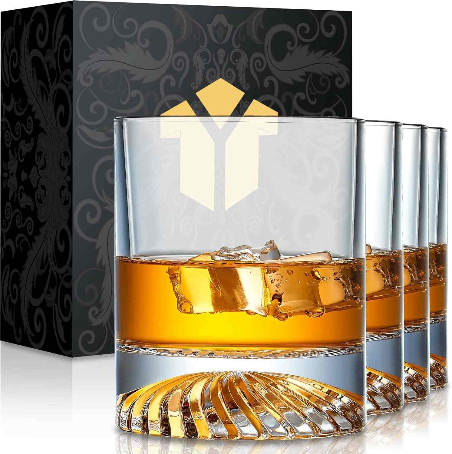 OPAYLY Whiskey Glasses