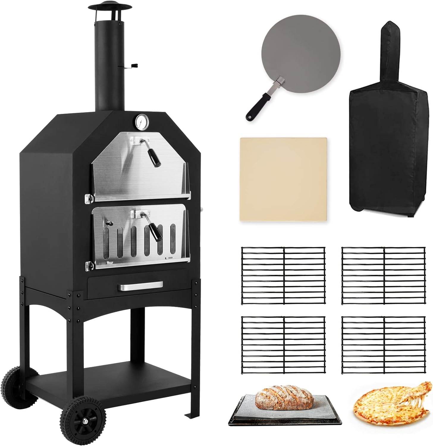Polar Aurora Wood Fired Pizza Maker