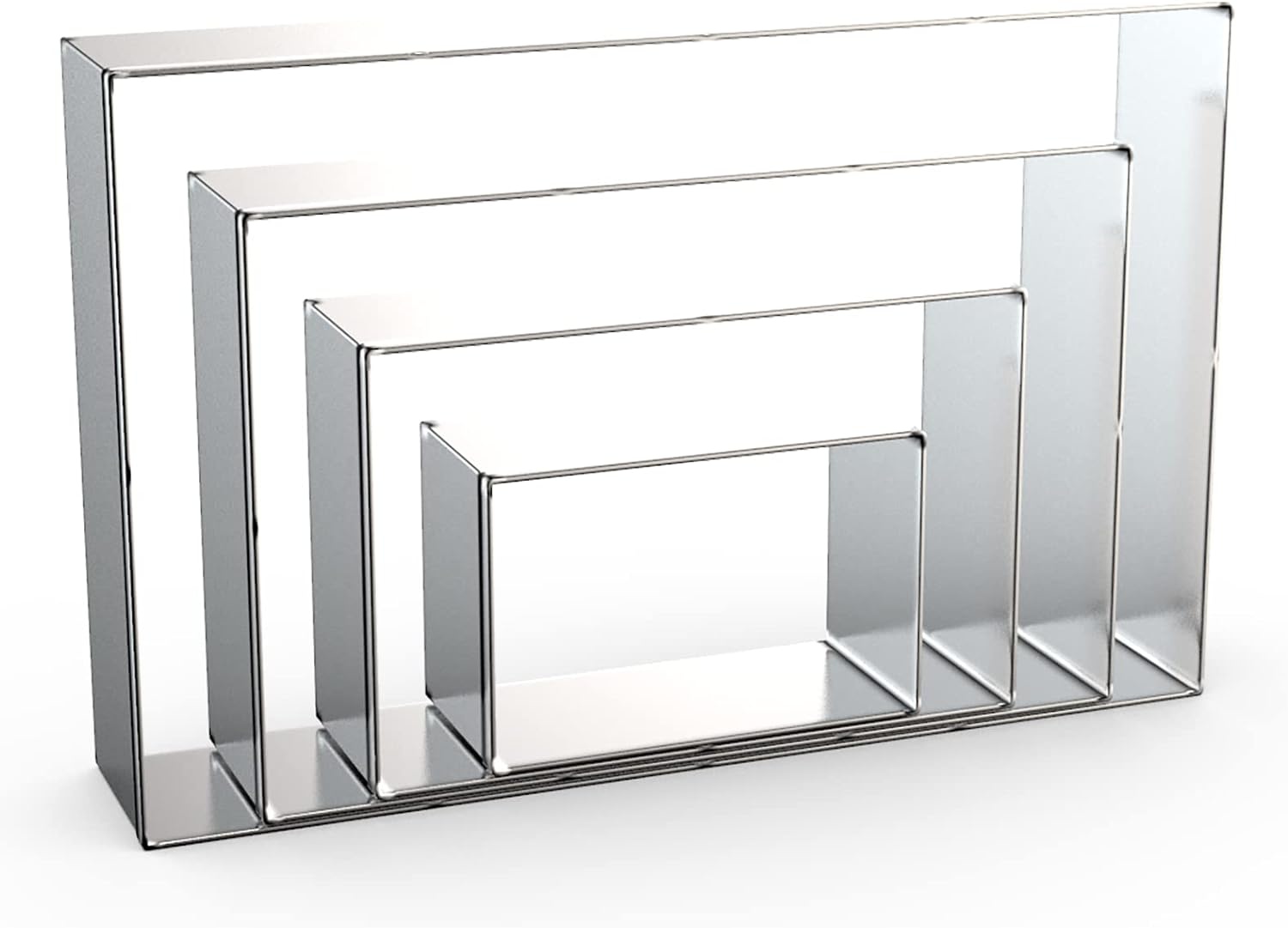 QAAQS Rectangle Cookie Cutter Set