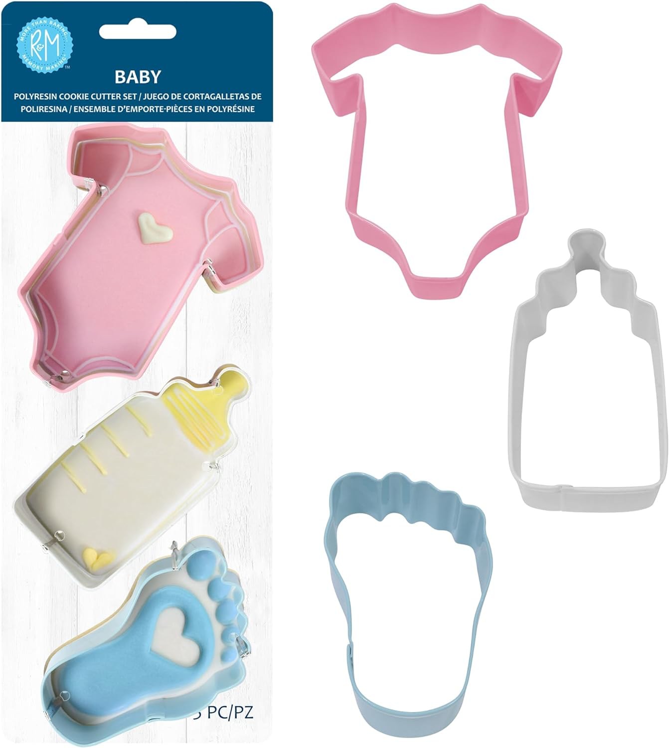 R&M International New Baby Cookie Cutters